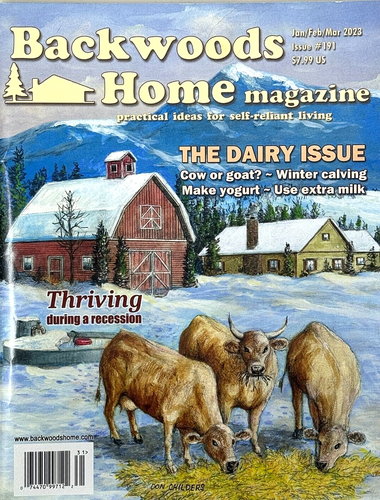 Backwoods Home 2002-2024 Magazine Single Issues, YOU Choose! - VG