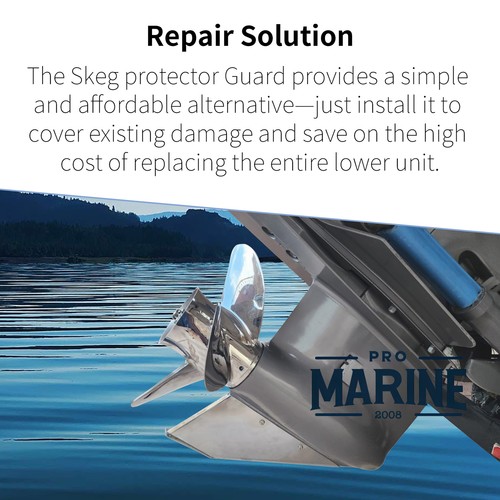 Marine Skeg Guard for 27051 Mercury Mercruiser Bravo 1 Bravo 3 1990-2023 - Picture 4 of 6