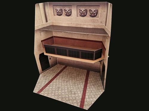 Jabba's Townhouse Figure Display Multilevel Playset 3.75 Star Wars Hasbro Kenner - Picture 8 of 8