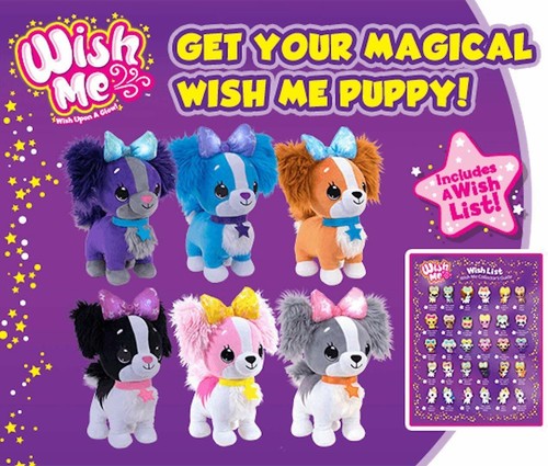 Wish Me Pets Bundle - Light Up LED Plush Stuffed Animals - Pink Cavalier Puppy a - Picture 3 of 7