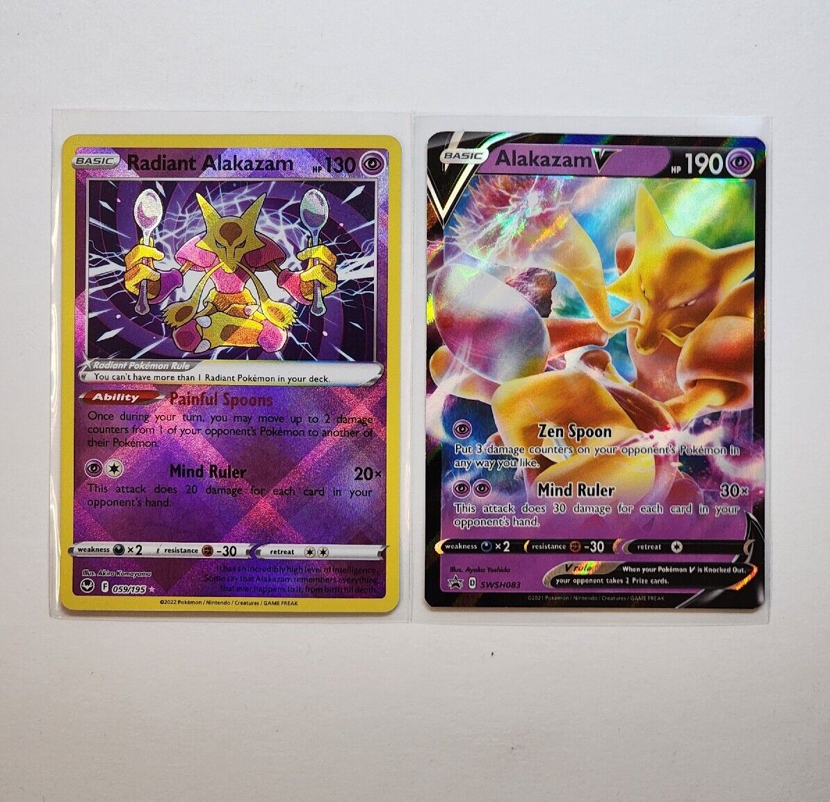 Radiant Alakazam (Silver Tempest), Hobbies & Toys, Toys & Games on