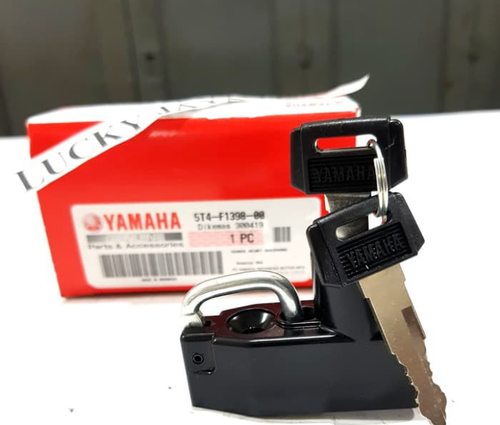 YAMAHA FS1E Helmet Lock 5T4-F1398-00 OEM - Foto 5 di 5