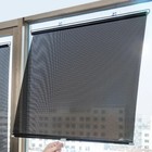 Retractable Sunshade Car Sun Protection Curtains Thermal Insulation Rolling