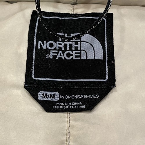 The North Face 600 Puffer Jacket Womens Medium Down Feather Coat Gray Silver - Picture 11 of 16