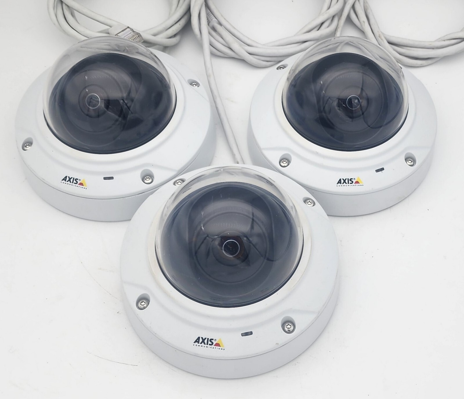 *LOT OF 3* Axis M3006V Network Indoor Outdoor POE Camera, 1080p