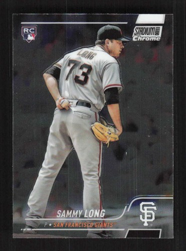 Sammy Long RC Rookie 2022 Stadium Club Chrome   San Francisco Giants #78 - Picture 1 of 2
