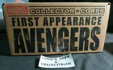 Marvel Collector Corps First Avengers Empty Box with insert only