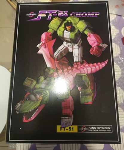 FansToys FT-51 FT51 Chomp Skullcruncher Transformable Figura de Acción Juguete - Imagen 4 de 12