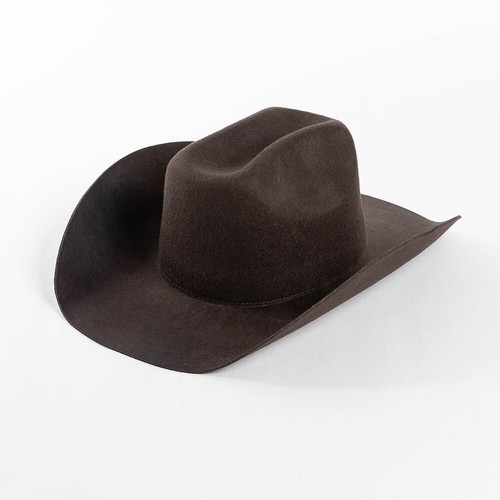 100% Wool Western Cowboy Hat Multiple Colours Adjustable Size S-XL Roll-Up Brim - Picture 12 of 60