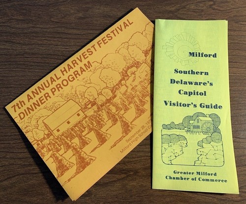 3 Pc. Lot ~ Milford Delaware's Southern Capital, Harvest Festival, Visitor Guide - Bild 11 von 11