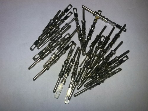 AMP 202236-2 Male Contact Solder Type for Circular Plastic Connectors 25 pcs. - Picture 2 of 2