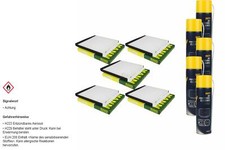 5x MANN FILTER Innenraumfilter MANNOL Klimareiniger für Volvo XC90 I D5 AWD