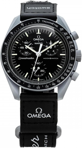 Omega Mission to the Moon Speedmaster Nero, Moderno, Nero , Moderno - Foto 9 di 12