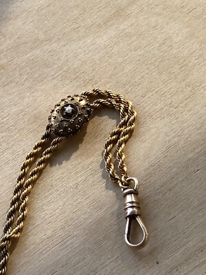 アクセサリー US 1920's 14K gold chain necklace 1930s 14K Gold Chain Necklace American 21.5 Inch Long 35.2