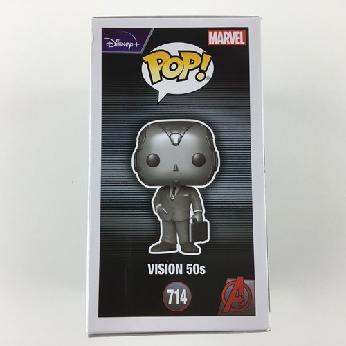 Funko Pop VISION 50s CHASE Limited Edition WandaVision Marvel 714 NEW NEAR MINT - Picture 4 of 7
