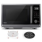 Toshiba Air Fryer Combo 8-in-1 Countertop Microwave Oven with Convection Broi.