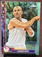 2024 Topps Chrome US Olympic & Paralympic - JASON KIDD *Aqua Refractor* /199