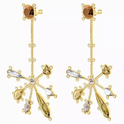 ECHT SWAROVSKI BRANDNEU Odysseia Ohrringe Gold vielseitig 5452525 - Bild 2 von 5