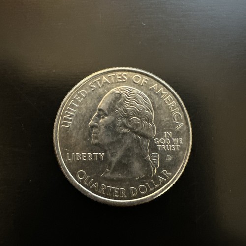 2006 D Nevada 50 States Quarter folder filler - Circulated Actual Coin Shown! - Picture 2 of 2