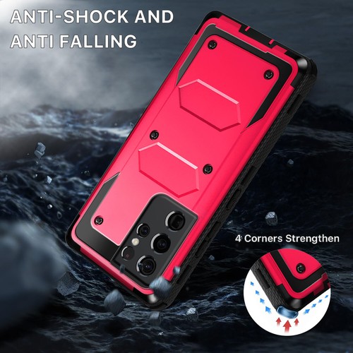 For Samsung Galaxy S21/S21+/Ultra 5G Rugged Phone Case Cover w/ Screen Protector - Picture 6 of 61