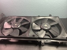 TYC 621630 Dual Radiator And Condenser Fan Assembly For 2003-08 Subaru Forester