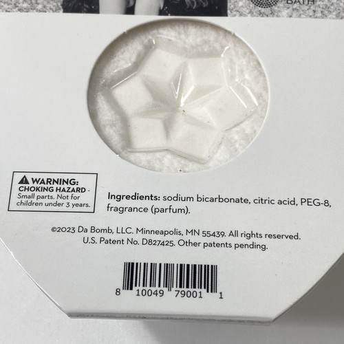 8 Stück Da Bomb Schneemann Badebombe weiß sprudelnd mit Überraschung innen 🇺🇸 - Bild 5 von 6