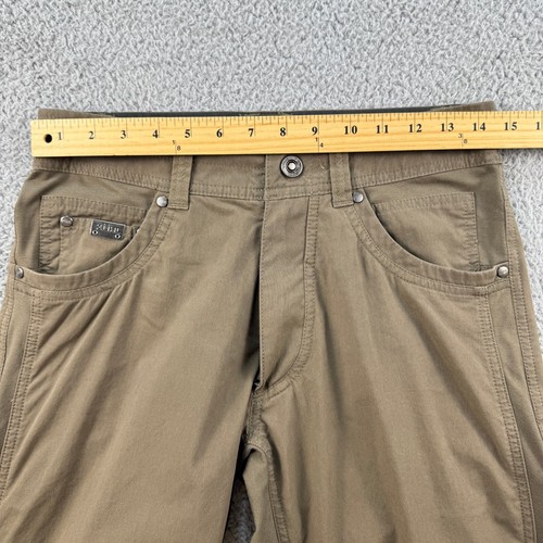 Kuhl Radikl Pants Mens 28x34 Brown Hiking Outdoors Camping Hunting Stretch - Picture 10 of 14