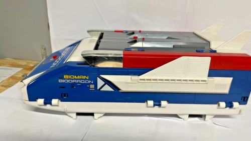 Bioman Biodragon transporteur bandai de 1984 en bon état sans boite - Foto 7 di 20
