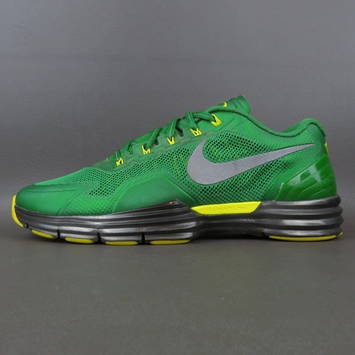Zapatos Nike - 2012 Lunar TR1 Oregon Ducks - Talla 12 para hombre - Verde Amarillo Negro - Imagen 3 de 13