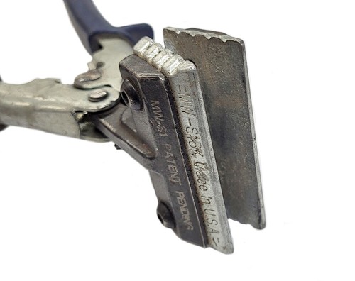 Midwest Tool & Cutlery MW-S1 BK Cucitrice per forgiatura 3 pollici HVAC 1-1/4" profondità - Foto 6 di 7
