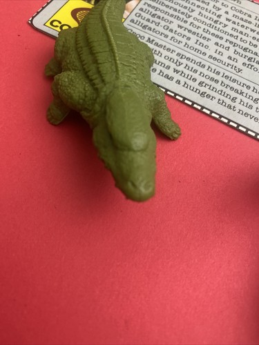 Cobra Croc Master 1987 Vintage GI Joe Loose  w/Filecard - Picture 5 of 6