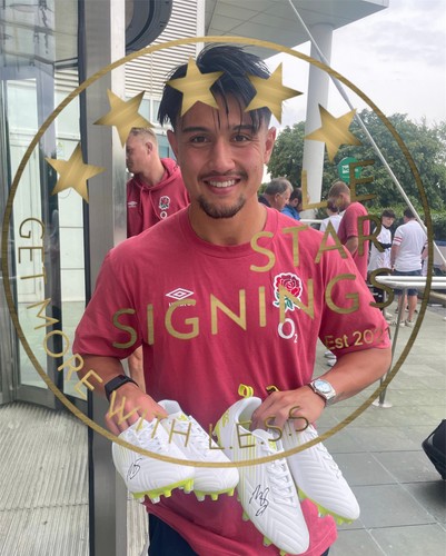 Marcus Smith - England & Lions Rugby - signierter rechter Stiefel - Echtheitszertifikat & Nachweis! - Bild 4 von 4