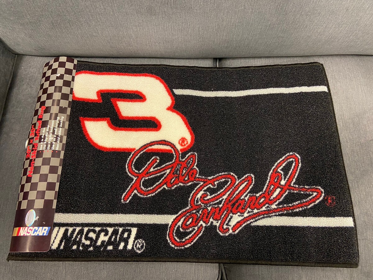 ラグ・カーペット・マット USA製 NASCAR ゴブラン織りラグ Dale Earnhardt