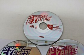 Dreamcast Express Vol. 3/4/5 1999 Lot of 5 Game Japan RARE Official Sega