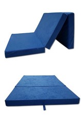 Faltmatratze Klappmatratze klappbar Gästematratze Reisematratze 80x200 BLAU