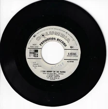 JIMMY BOYD I SAW MOMMY DO THE MAMBO/SANTA 45RPM  7" VG WHITE LABEL PROMO WLP