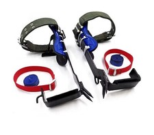 XKMT- Tree Climbing Spike Set Safety Adjustable Belt Lanyard Rope Rescue Belt...