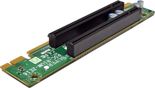 Supermicro RSC-R1UW-2E16 Duo-Slot PCIe x16 Riser Board - Afbeelding 2 van 6