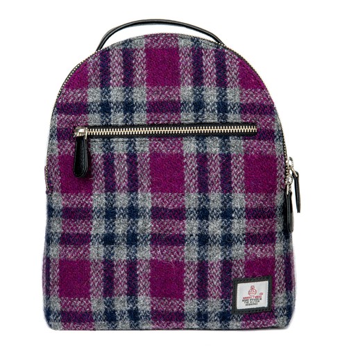 Pink Zaino Maccessori Check WTags New Harris Tweed CoWrdeQxB