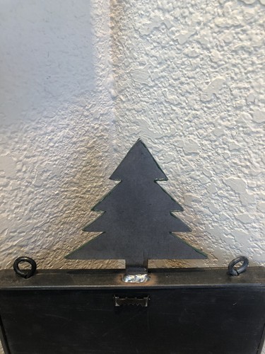 1988 December Santa Claus Christmas Folk Art Wall Plaque Signed Nancy Thomas 8x8 - Picture 4 of 6