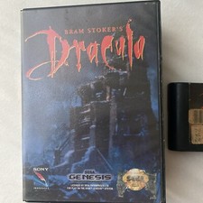 Bram Stoker's Dracula (Sega Genesis, 1993) Box & Cartridge Tested/Working