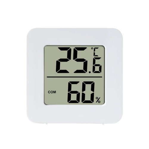 Termómetro Digital Medidor de Humedad Temperatura de Pared Habitación Interior LCD Higrómetro - Imagen 1 de 8