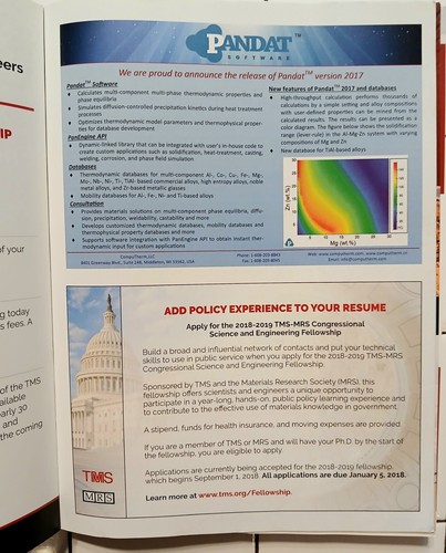 Energy Applications 2017 Publication Of Minerals Metals Materials Society JOM  - Imagen 7 de 10