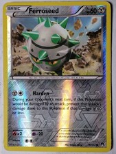 REVERSE HOLO Ferroseed 79/122 PL - XY Breakpoint Pokemon Card