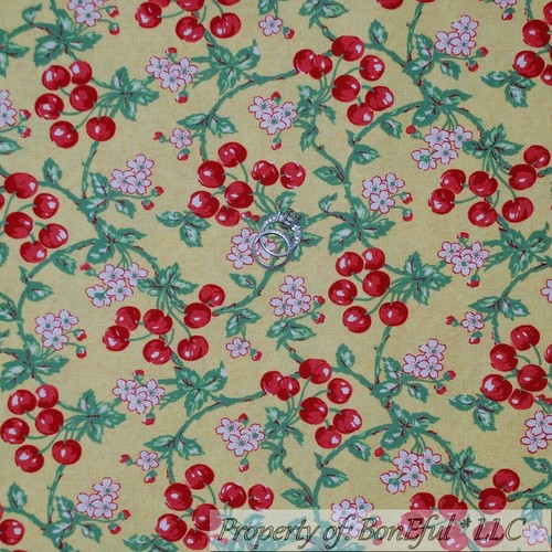 BonEful Fabric FQ Cotton Quilt White Pink Paisley Rose Flower Shabby Chic Spring - Picture 11 of 12