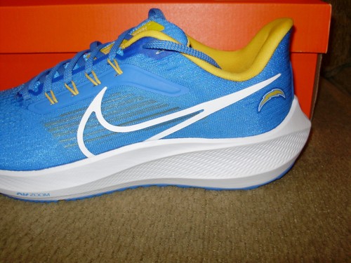 NFL Los Angeles Chargers NIKE AIR ZOOM PEGASUS 39 Blue DR2050-400 Men Shoes 9.5M - Picture 3 of 10