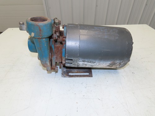 Scot Cast Iron Centrifugal Pump 1.5"x 1.25" NPT 2Hp 3450 RPM 230/460V 3PH 56CZ - Picture 4 of 12