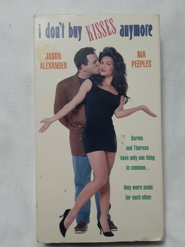 I Don't Buy Kisses Anymore (VHS 1992) RARE OOP GRAIL Jason Alexander Nia Peeples