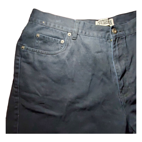 Route 66 Man`s Size 40 Shorts Original Clothing Denim Shorts Black Cotton - Picture 4 of 5