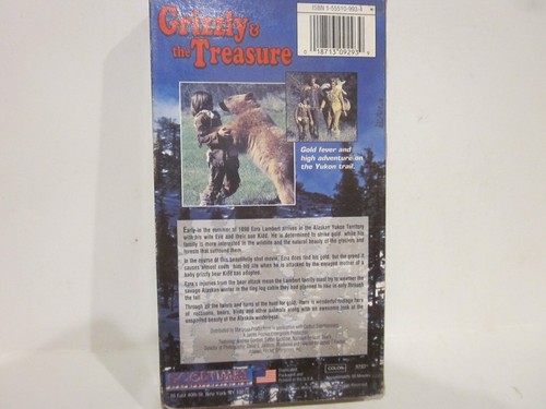 Grizzly & The Treasure VHS (1993, VHS Tape Movie) - Picture 5 of 7